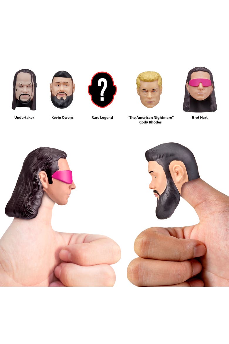 Thumb Wars 5 Pack, 1.5 Inch Finger Wrestling Figures, Alternate, color, Multicolored