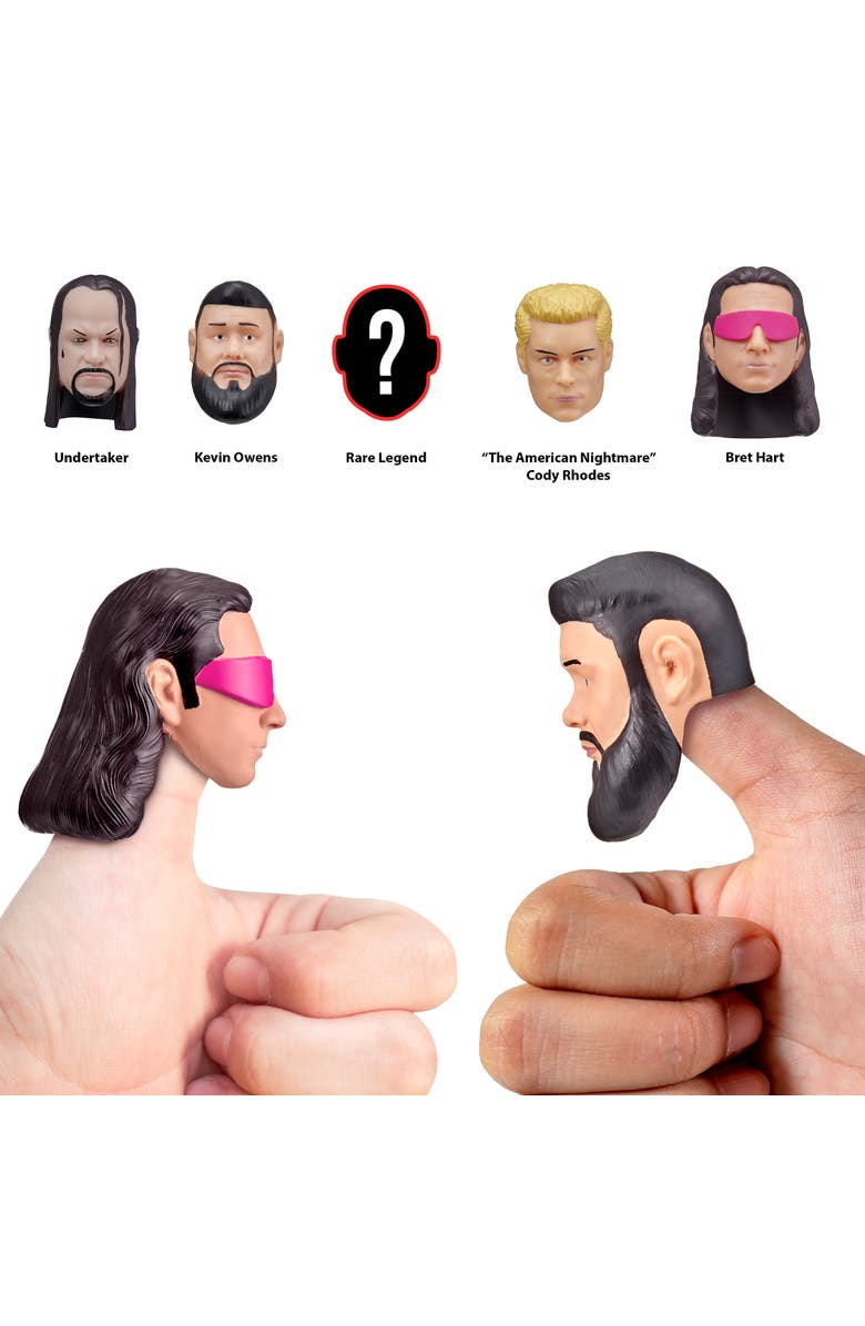 WWE Thumb Wars 5 Pack, 1.5 Inch Finger Wrestling Figures, Alternate, color, Multicolored