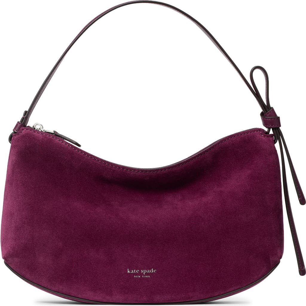 Kate Spade New York Loop Suede Shoulder Bag In Orange