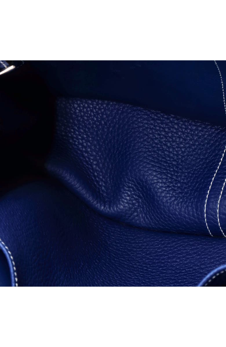 Pre-Owned Hermes Halzan Bag Clemence 31, Alternate, color, Deep Blue