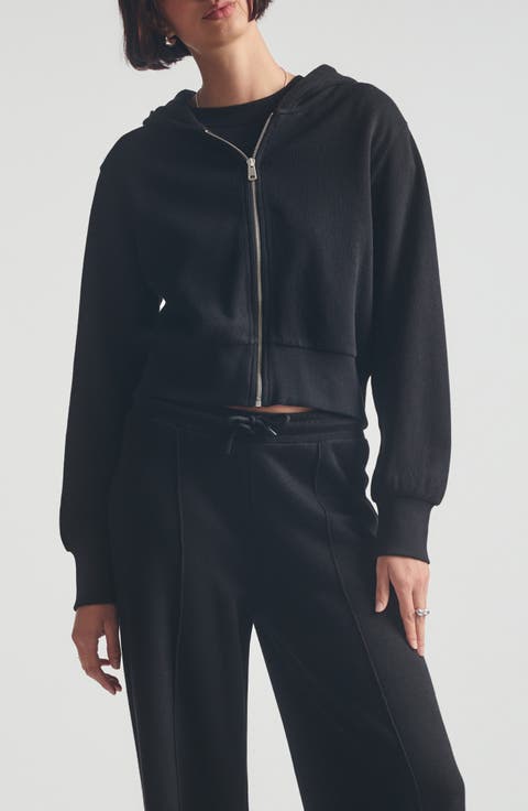 Crop Full Zip Hoodie