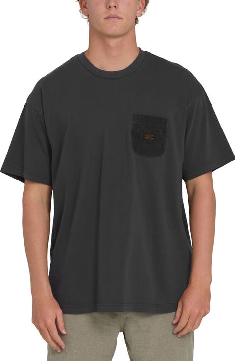Brunswick Garage Oversize Cotton Pocket T-Shirt