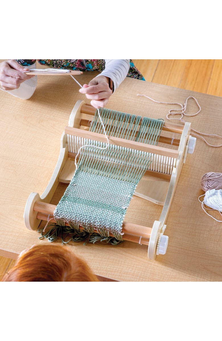Kaplan Early Learning Company Kids' Weaving Loom, Alternate, color, Beige