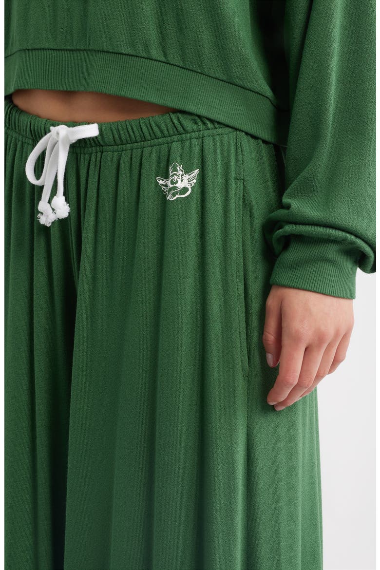 Match Point 94 Crepe Leah Wide Leg Pants, Alternate, color, MINT