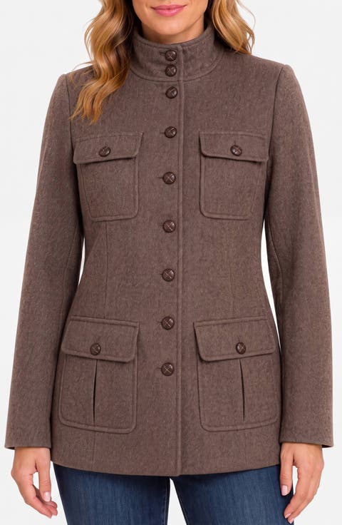 Funnel Neck Field Jacket