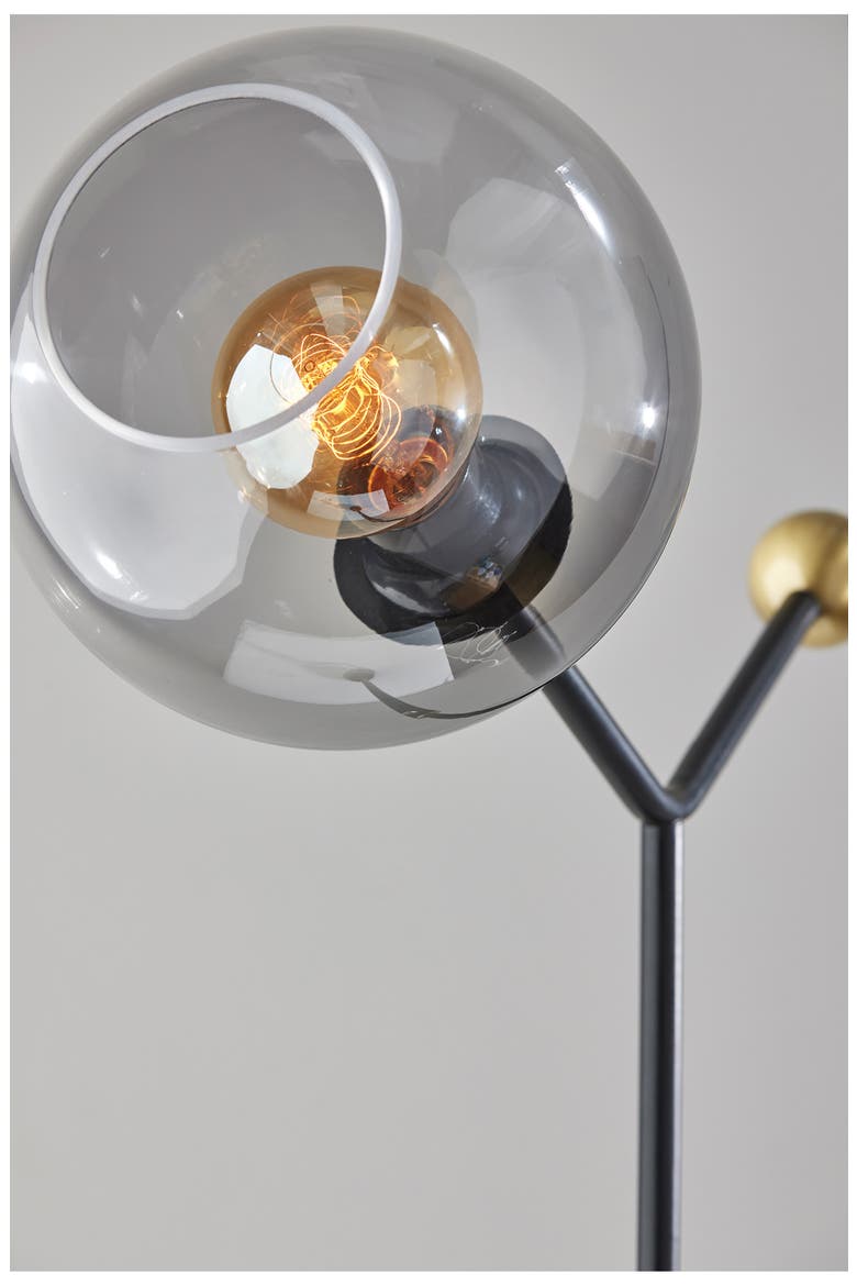 Dusk Floor Lamp, Alternate, color, BLACK