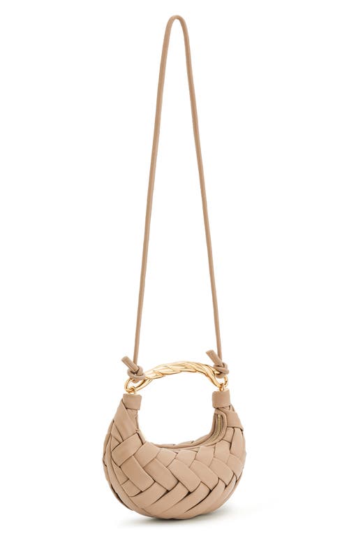 Jw Pei Orla Woven Faux Leather Clutch In Brown