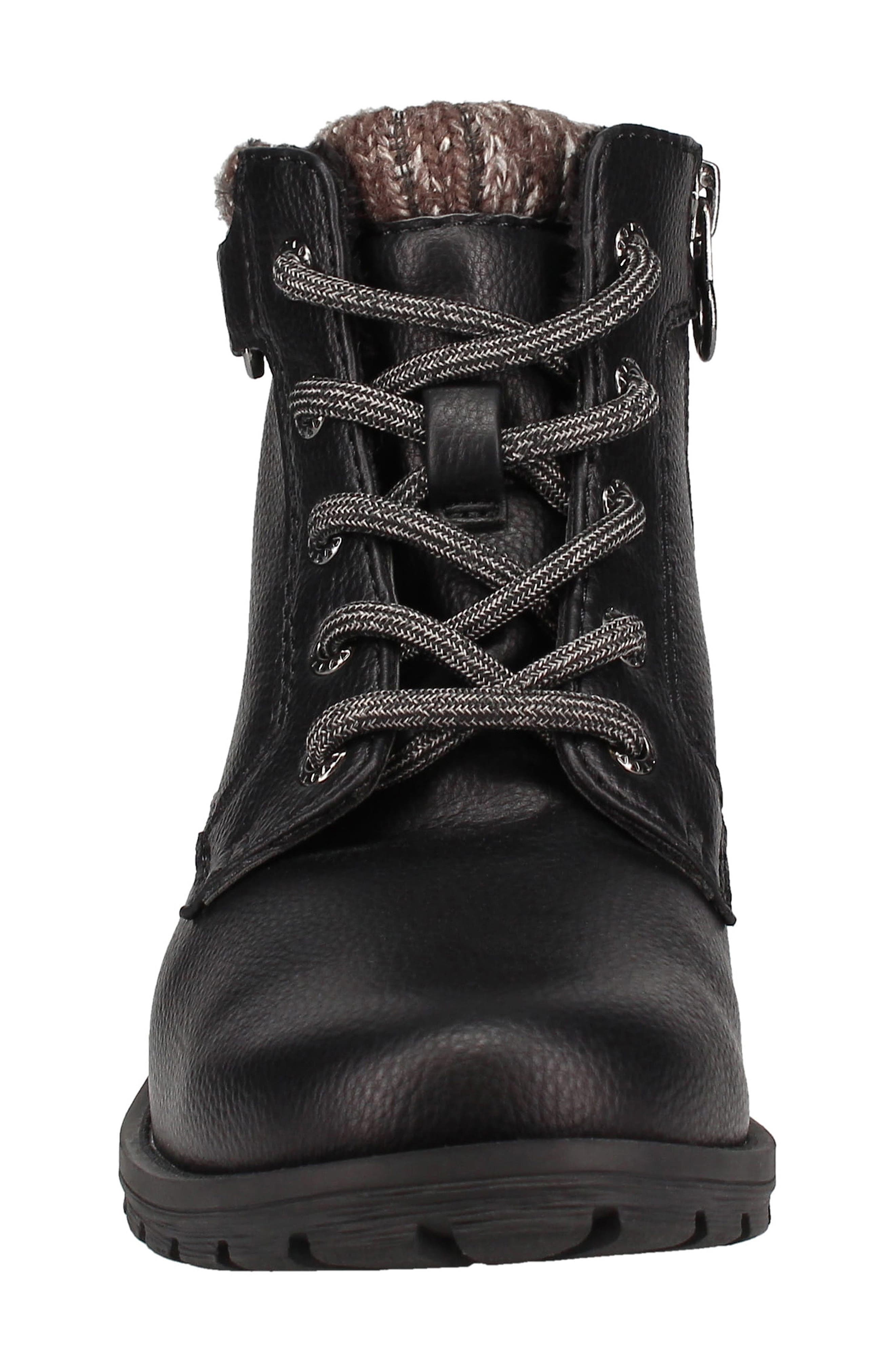 Sporto Smash Faux Fur Lined Lace-Up Boot, Alternate, color, 