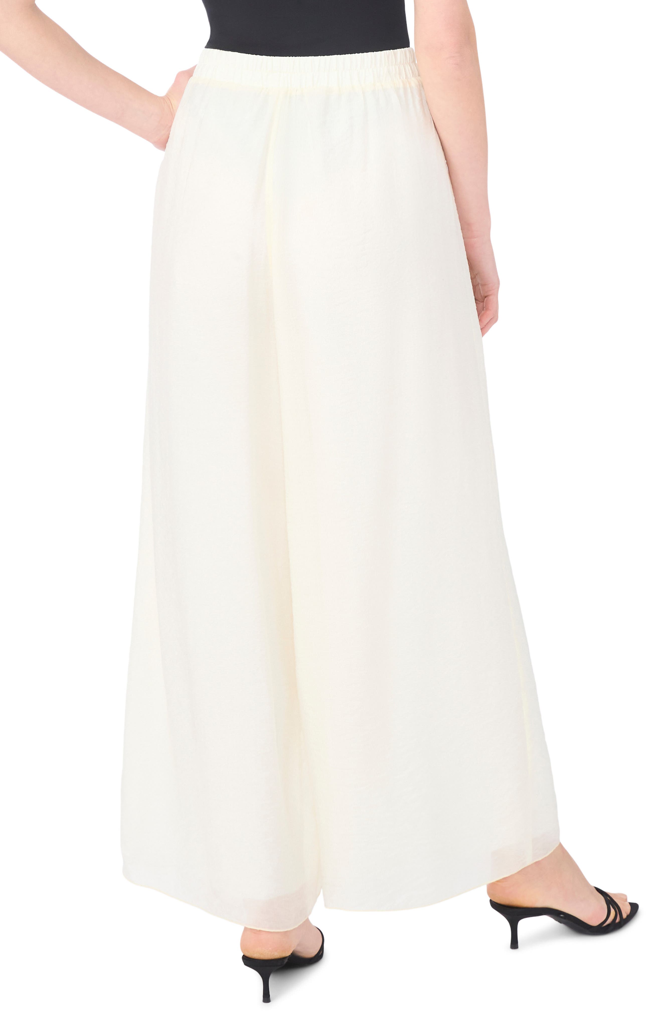Semisheer Wide Leg Pants - image 4