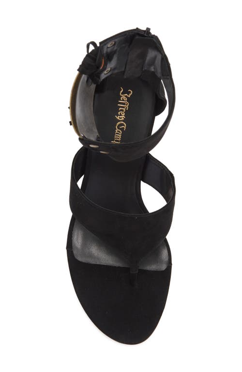Jeffrey Campbell I Dare U Ankle Cuff Sandal In Black