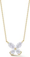 GLAZE JEWELRY Moissanite Butterfly Pendant Necklace