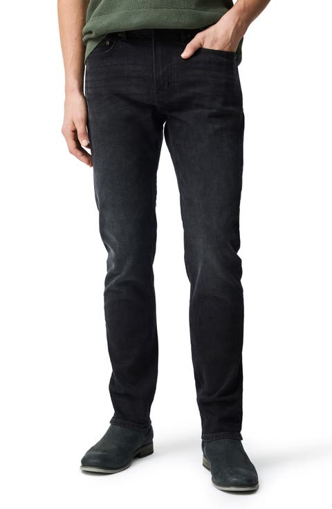 Lyell Tapered Stretch Cotton Jeans (Used Black)