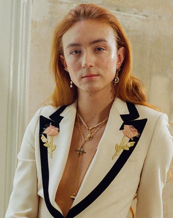 Missoma x Harris Reed In Good Hands Pearl Charm Necklace