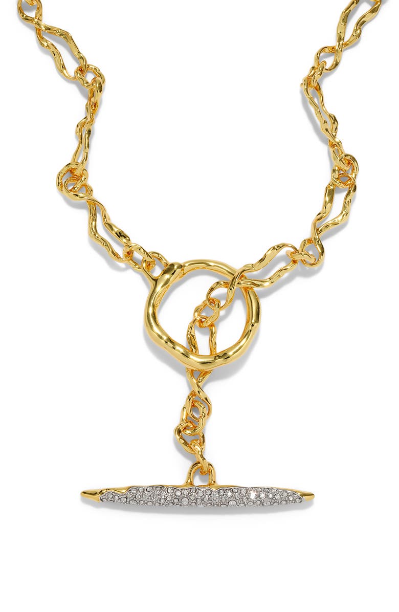 Alexis Bittar Solanales Crystal Toggle Pendant Necklace, Alternate, color, Crystals