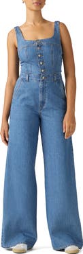 Levi's Audra Seamed Wide Leg Jumpsuit