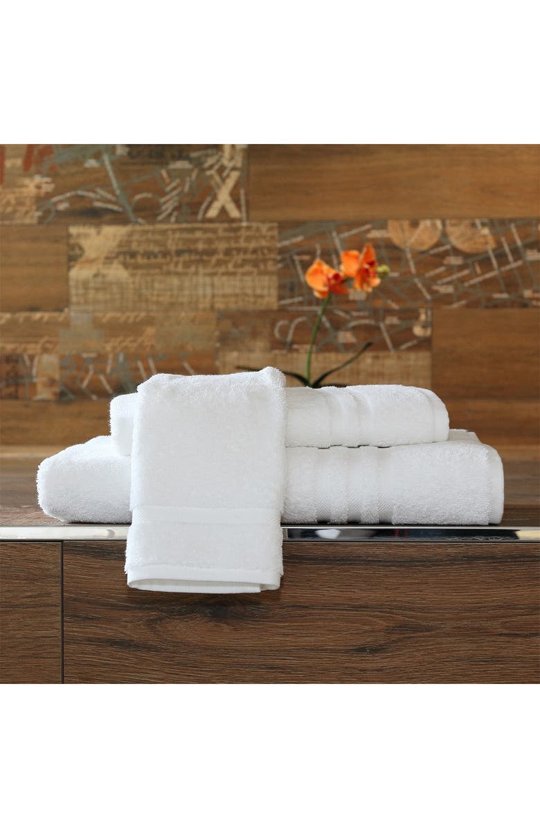 Linum Home Textiles Denzi 3-Piece Towel Set - White, Alternate, color, White