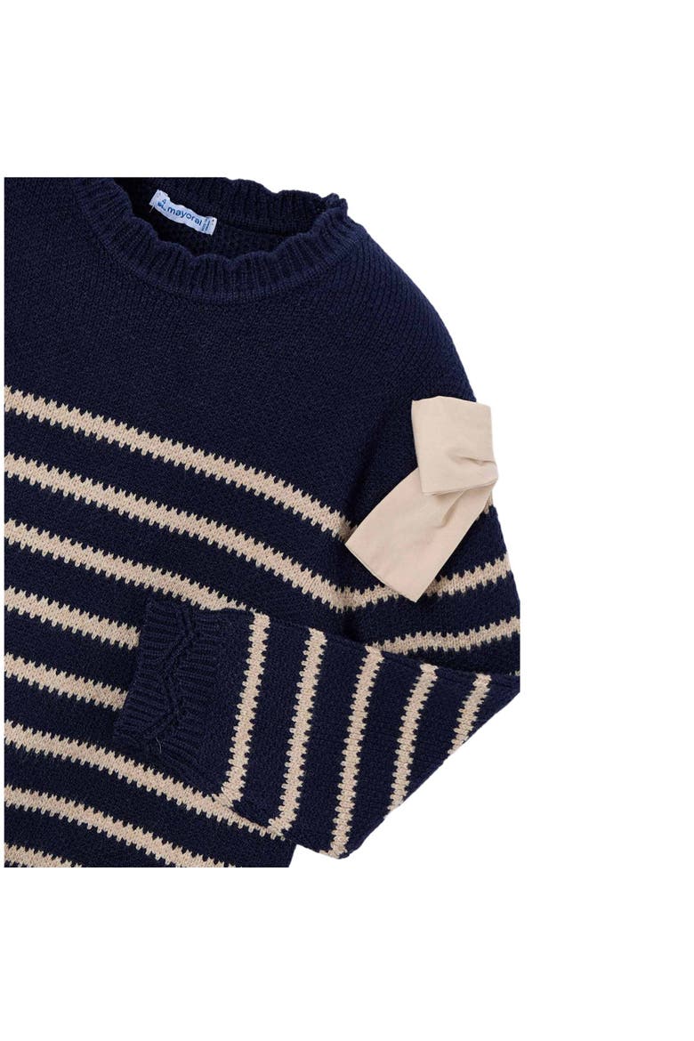 Striped Dress, Alternate, color, Navy