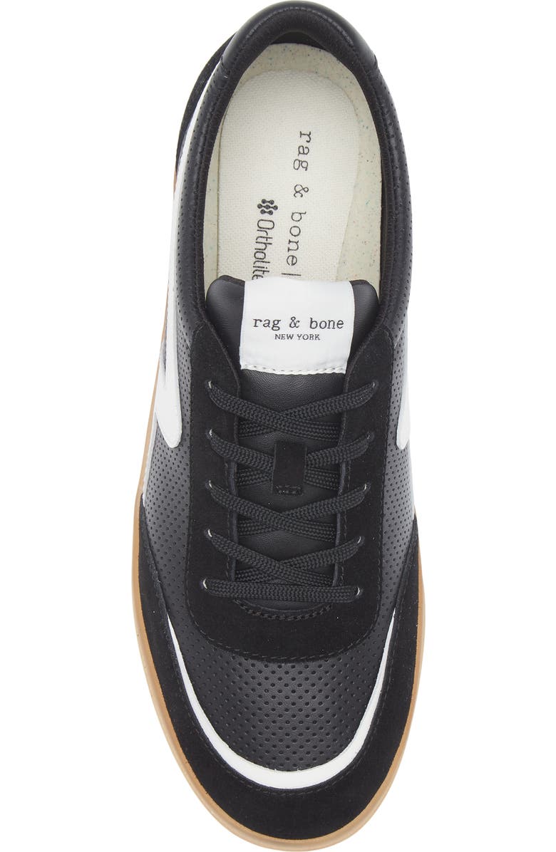 rag & bone Retro 2.0 Sneaker, Alternate, color, Black