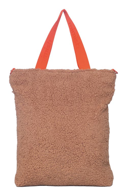 Mimish Kids' Xl Snuggle Faux Shearling Tote