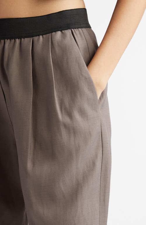 LOULOU DE SAISON LOULOU DE SAISON TAKAROA ELASTIC WAIST PLEATED PANTS