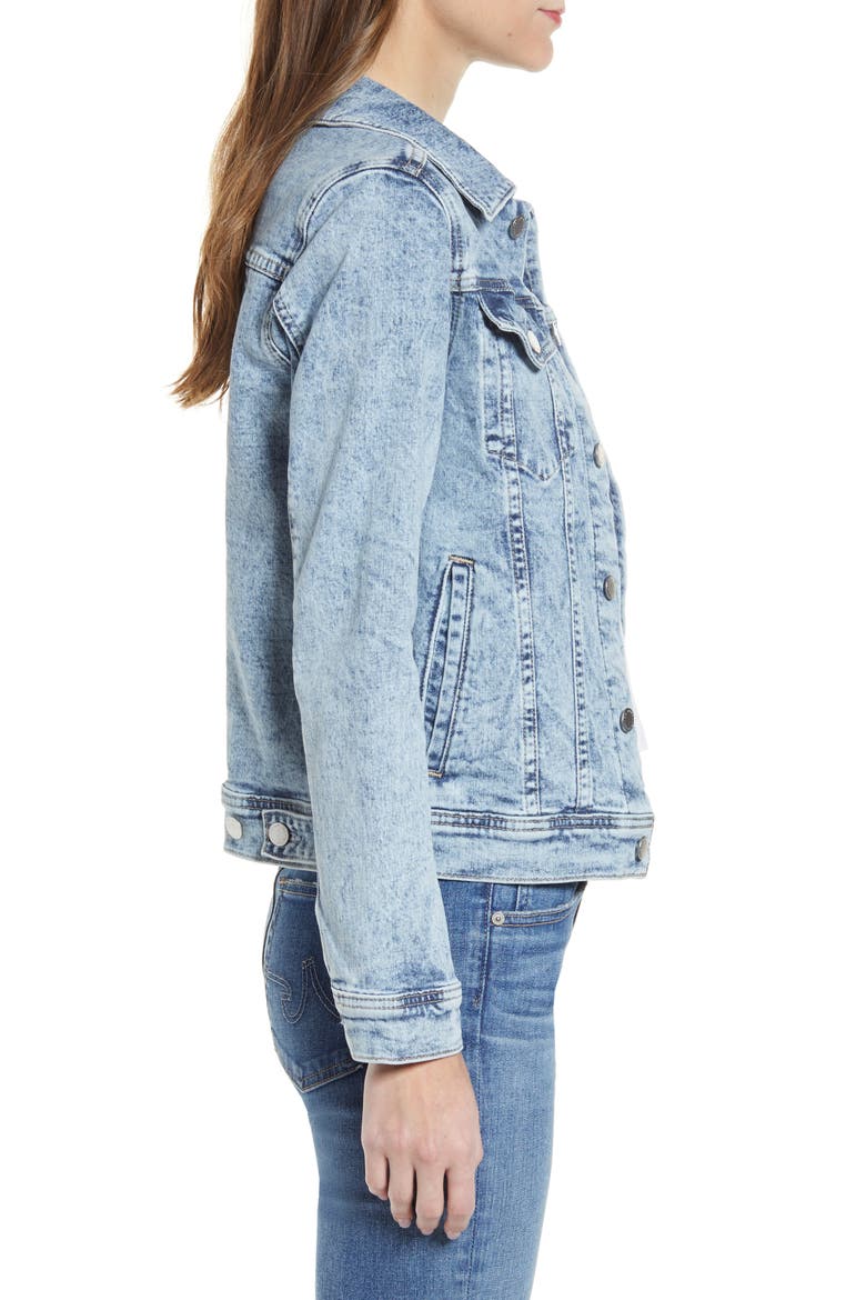 Mya Denim Jacket, Alternate, color, VIRTUE