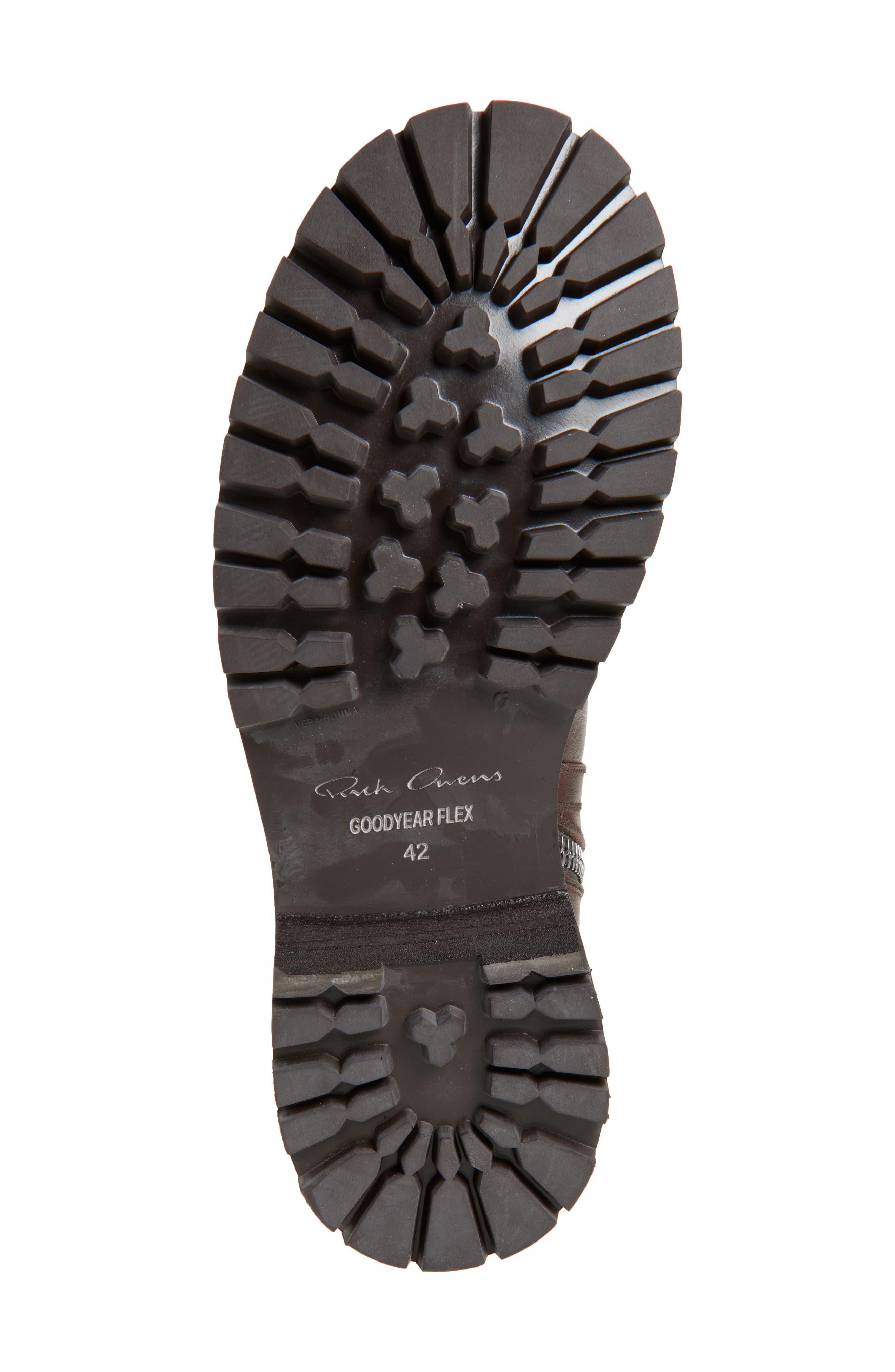 Rick Owens Army Creeper Boot, Alternate, color, Brown