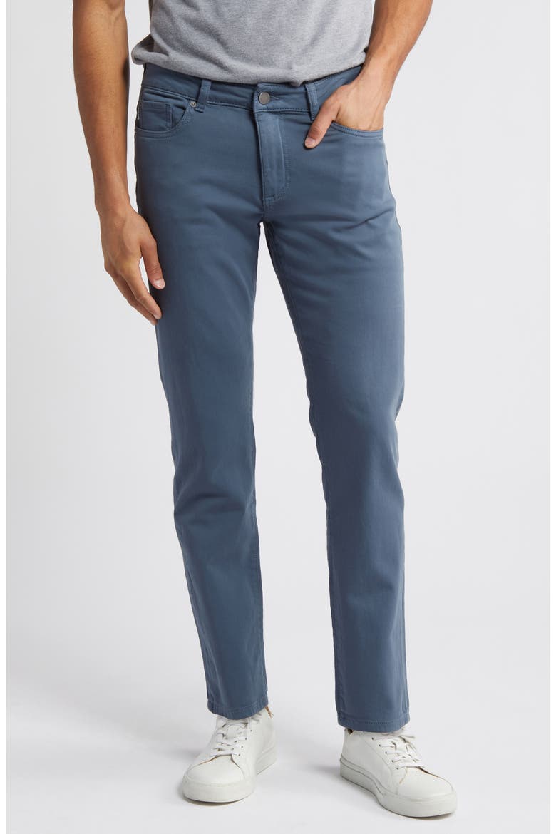 Nick Slim Fit Knit Five Pocket Pants, Main, color, LIGHT STONE BLUE ULTIMATE KNIT