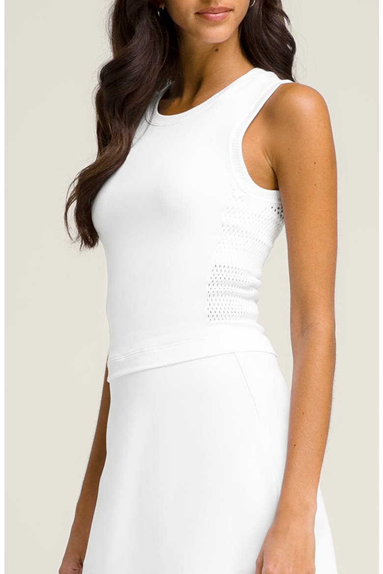Pro Seamless Tank, Alternate, color, BRIGHT WHITE