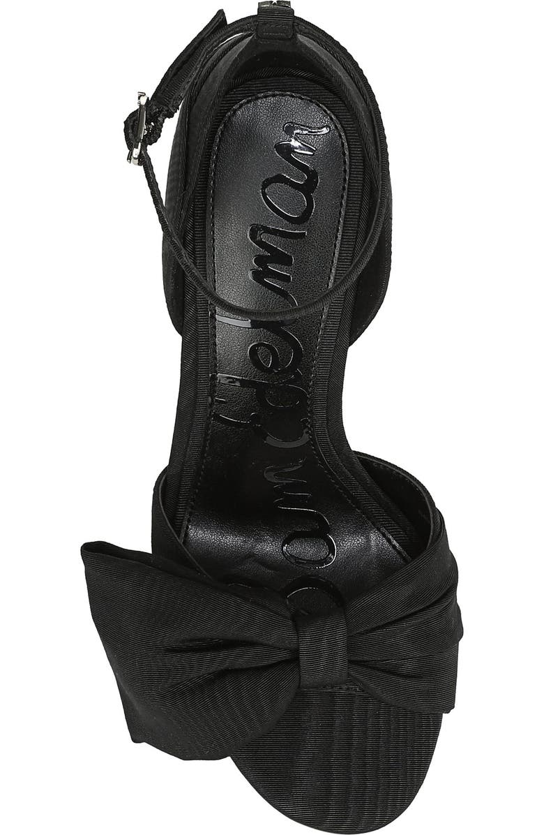 Sam Edelman Ida Ankle Strap Sandal, Alternate, color, Black