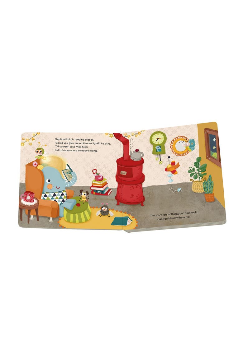 Lolo Elephant Bedtime Book & Plush Set, Alternate, color, Mutli / Turquoise