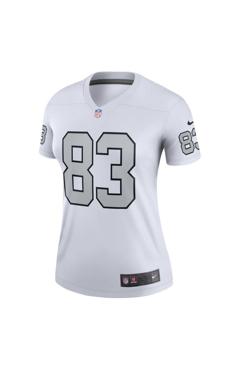 Nike Women's Nike Darren Waller  White Las Vegas Raiders Alternate Legend Player Performance Top, Alternate, color, 