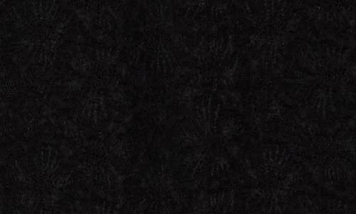 Simkhai Zurie Lace Combo Turtleneck Bodysuit In Black