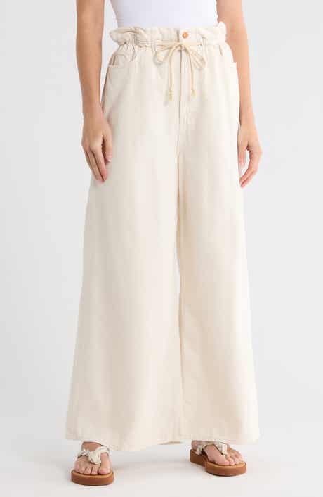 MOTHER The Doggie Bag Wide Leg Pants
