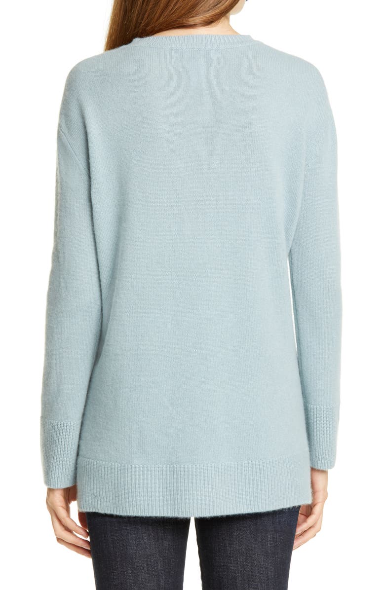 Nordstrom Signature Cashmere Tunic Sweater, Alternate, color,