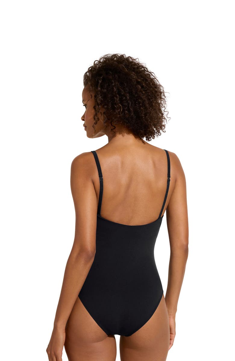 STYLEST DreamSculpt Swim Bodysuit, Alternate, color, Caviar