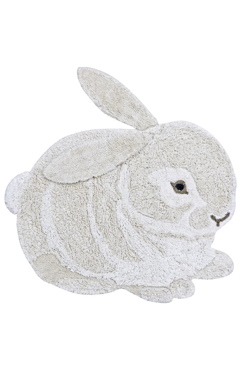 Lorena Canals Bunny Washable Rug, Alternate, color, White