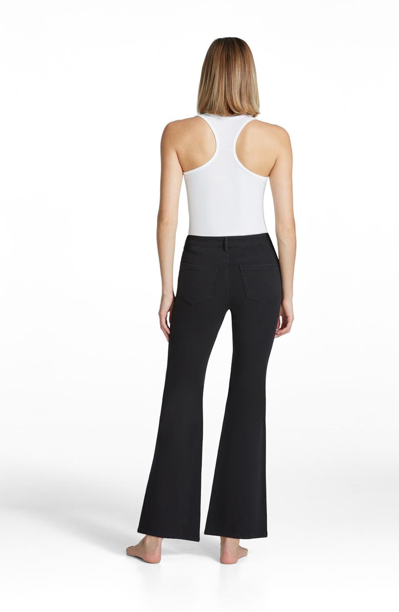 Commando Do It All Stretch Denim Flare Leggings, Alternate, color, 