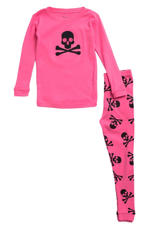 Kids Two-Piece Cotton Halloween Matching Family Pajamas, Fun Prints