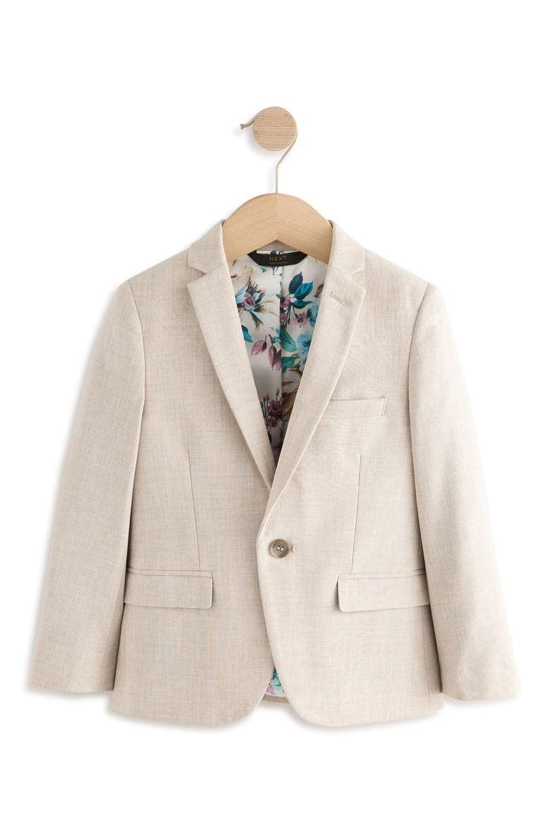 Kids' Suit Jacket, Main, color, NATURAL