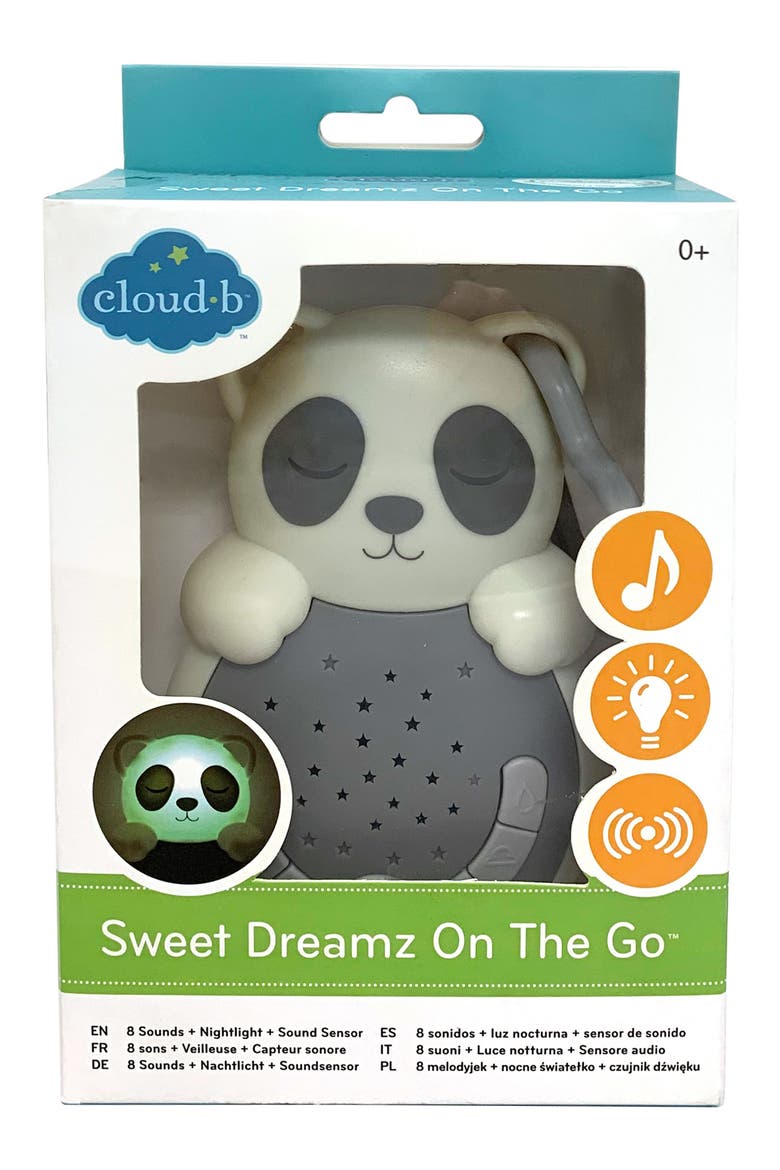 Sweet Dreamz On the Go Portable Sound Machine with Night Light, Alternate, color, WHITE AND GREY