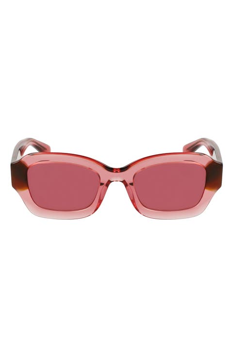 Heritage 50mm Cat Eye Sunglasses