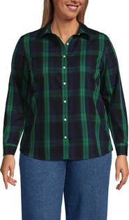 Lands' End No Iron Supima Cotton Long Sleeve Shirt