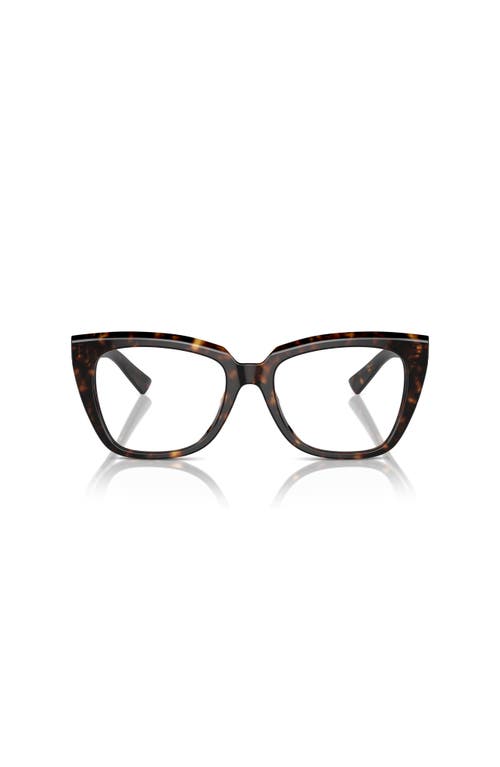 Ferrari 54mm Square Optical Glasses In Brown