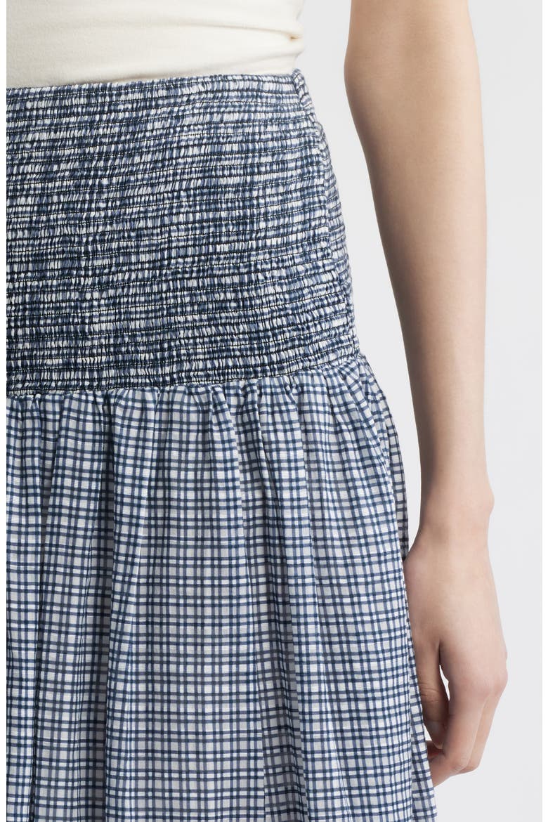 Tiered Smocked Waist Skirt, Alternate, color, PICNIC CHECK