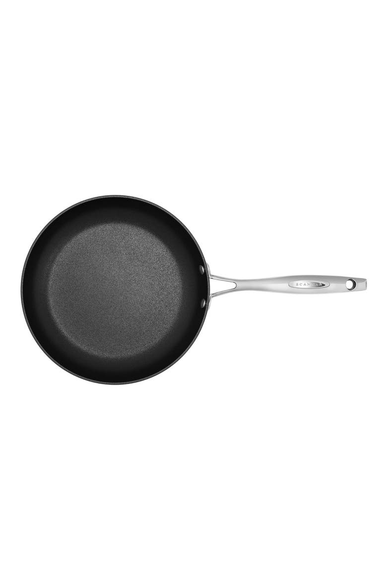Haptiq Stainless Steel Nonstick 10.25-Inch Fry Pan, Alternate, color, SILVER