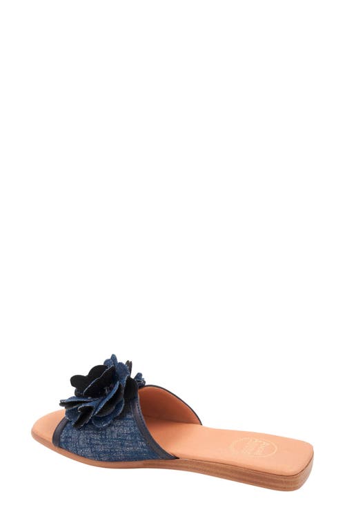 Andre Assous André Assous Kiky Slide Sandal In Navy