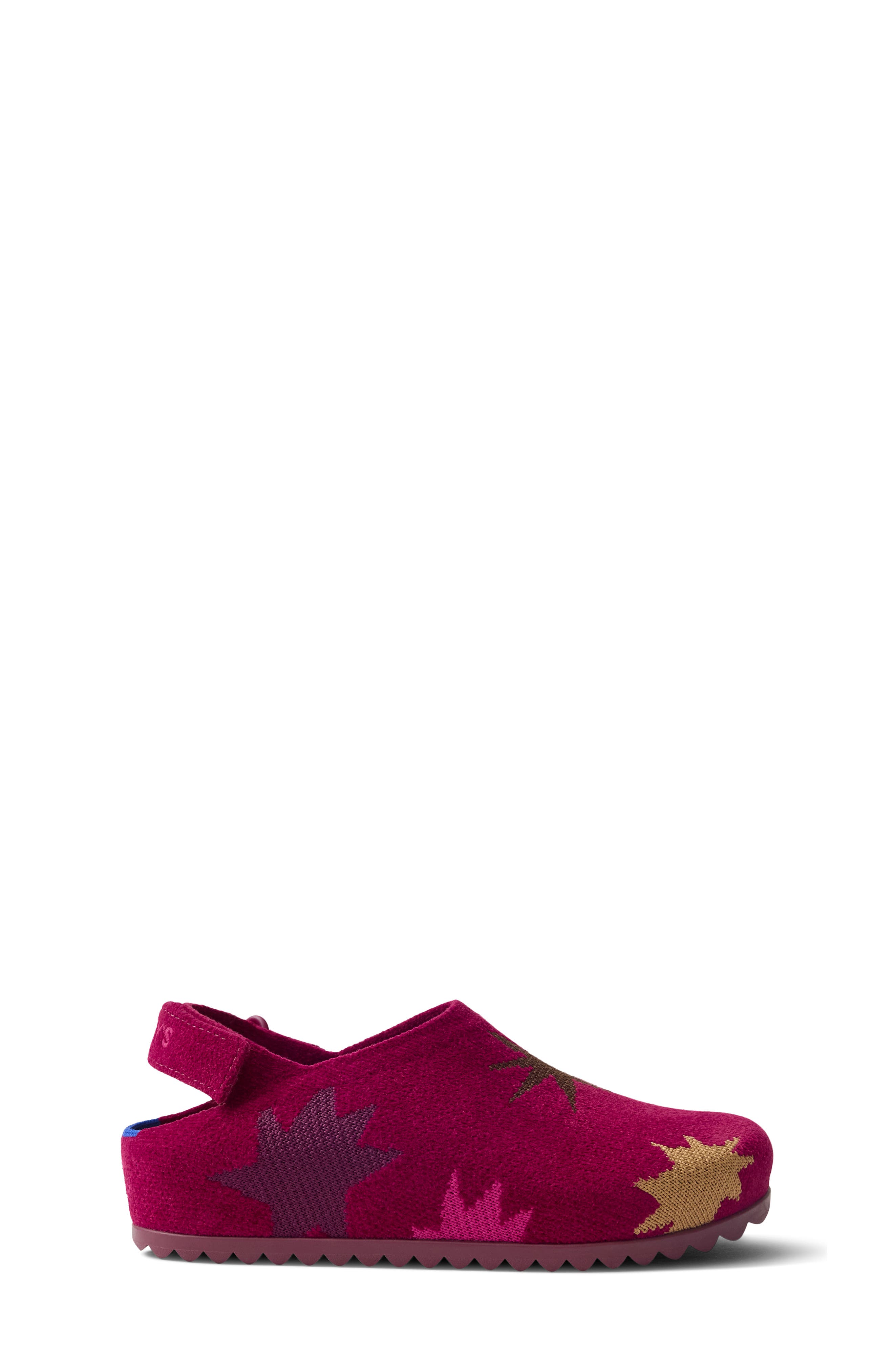 Kids' The Kids Revelvet Clog, Main, color, REVELVET FUCHSIA BURST