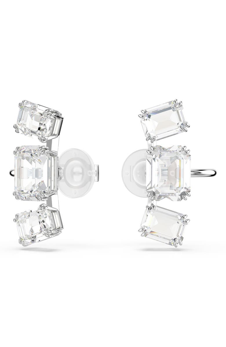 Swarovski Millenia Crystal Clip-On Earrings, Alternate, color,
