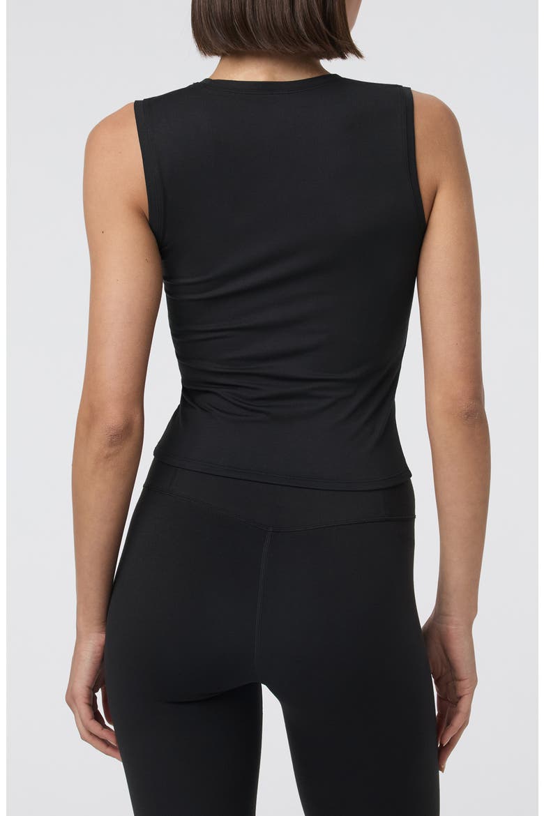Halo Essential Scoop Tank, Alternate, color, SOLID BLACK