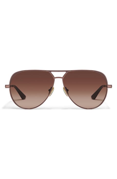 Open Tab 63mm Gradient Aviator Sunglasses